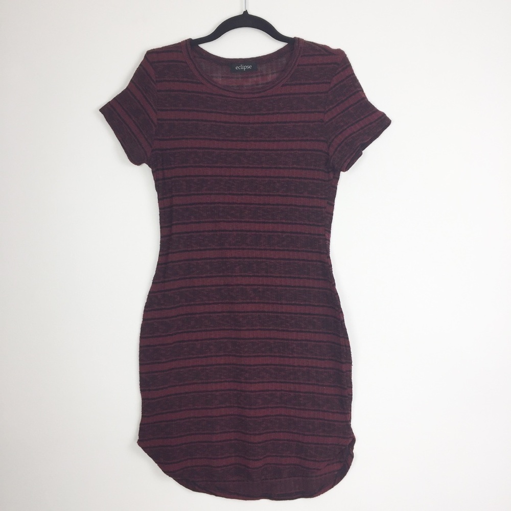 Eclipse Knit Long Line Tee